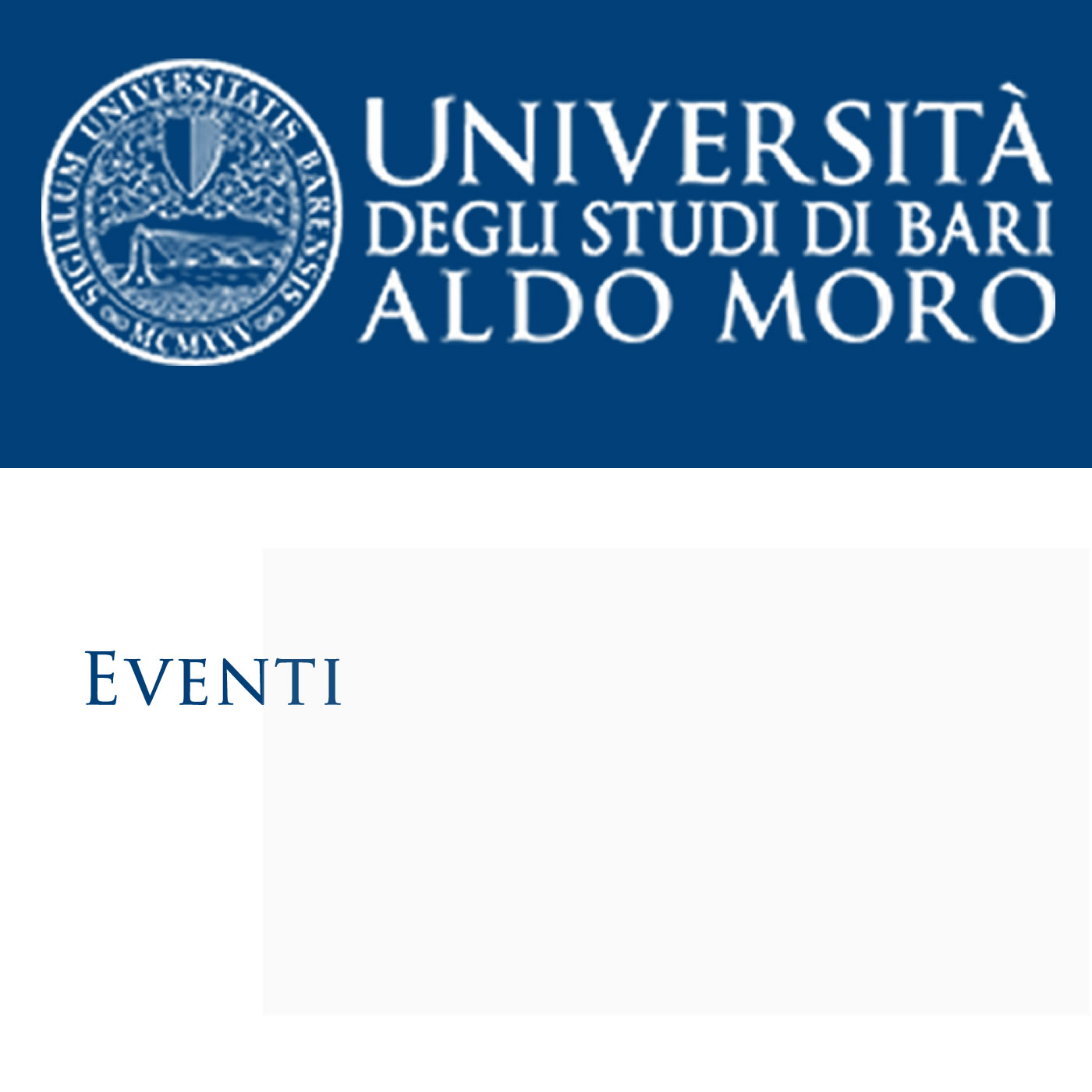 Eventi Eventi